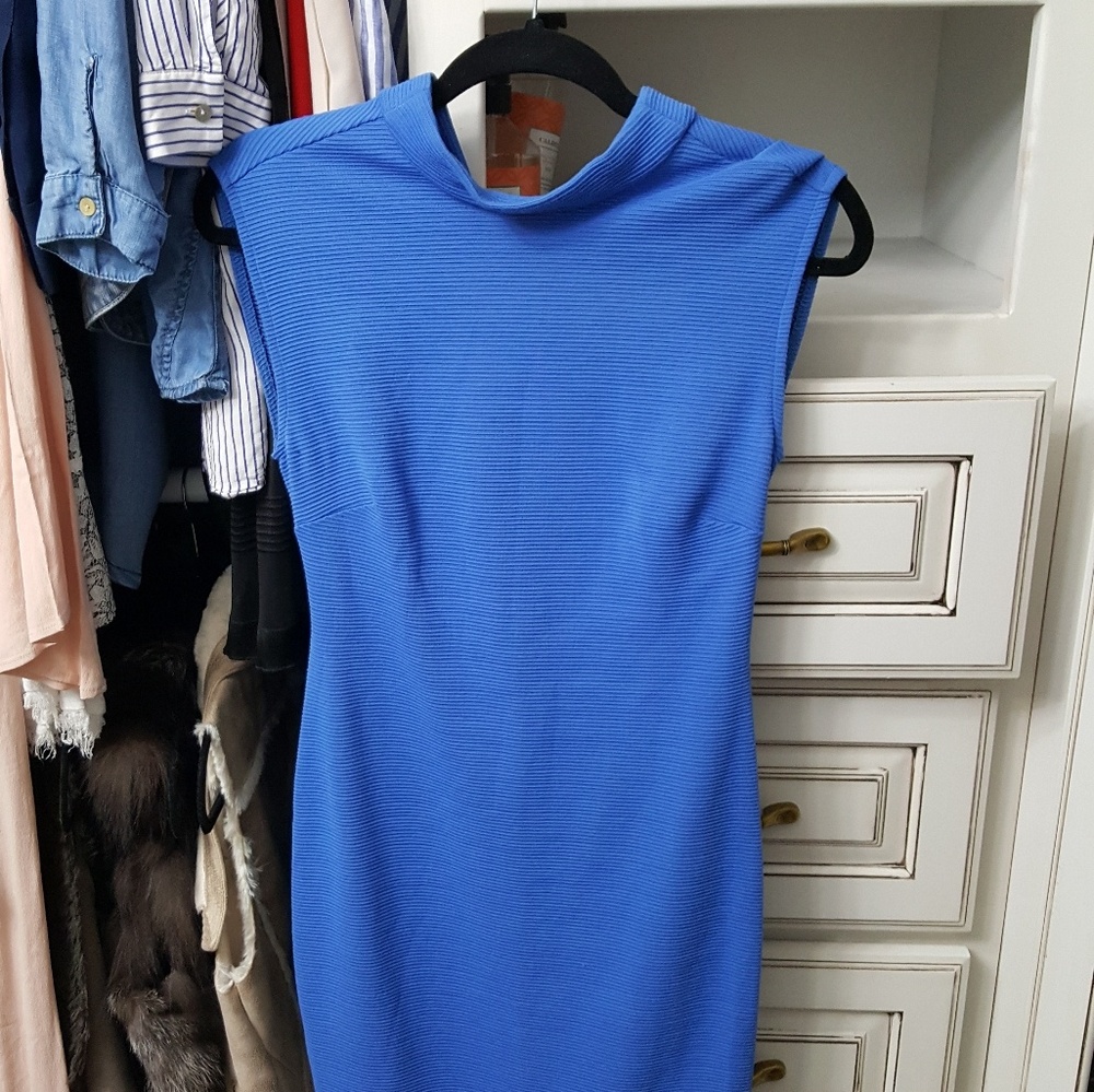 Blue dress